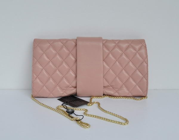 Fake Chanel Mademoiselle Turnlock Clutch Bags 2253 Pink On Sale